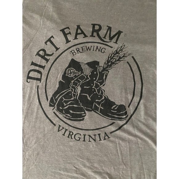 DIRT FARM BREWING Bluemont Virginia T-shirt size M - Picture 2 of 6